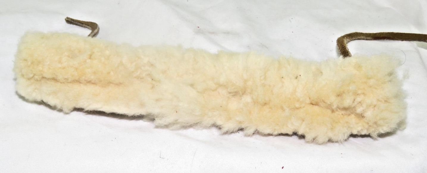 Vintage Mid-Century Sheepskin Lined "Cherokee Indian" Dance Bells NICE