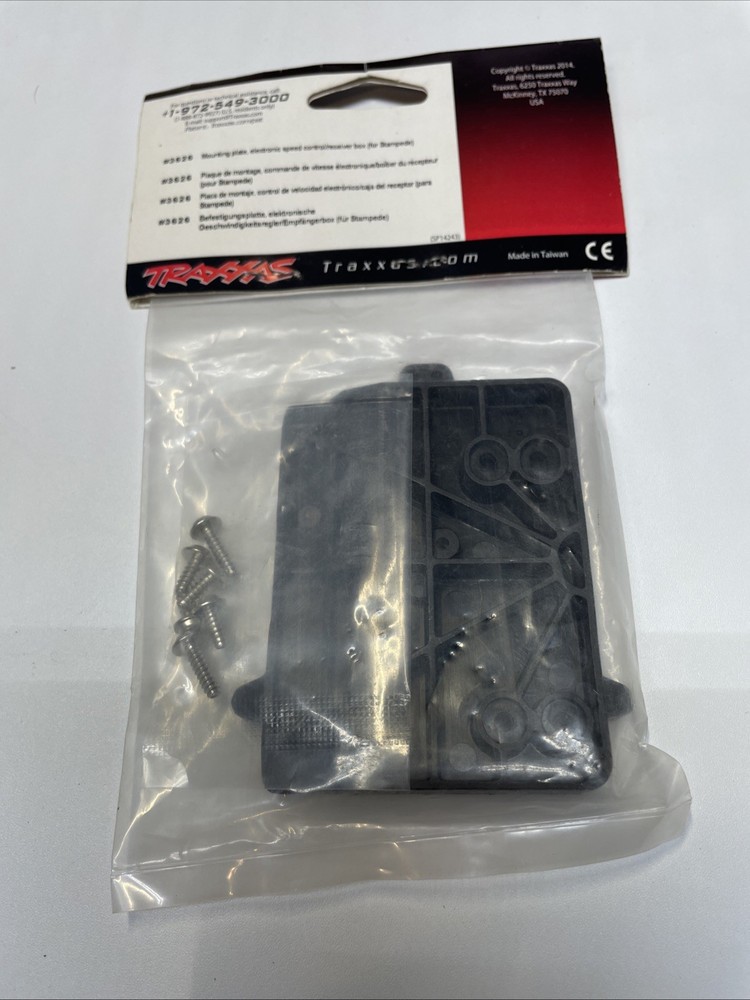 Traxxas ESC Electronic Speed Controller Mounting Plate TRA3626