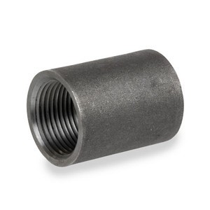 Smith-Cooper 23MC4020 2-Inch Black Steel Pipe Coupling