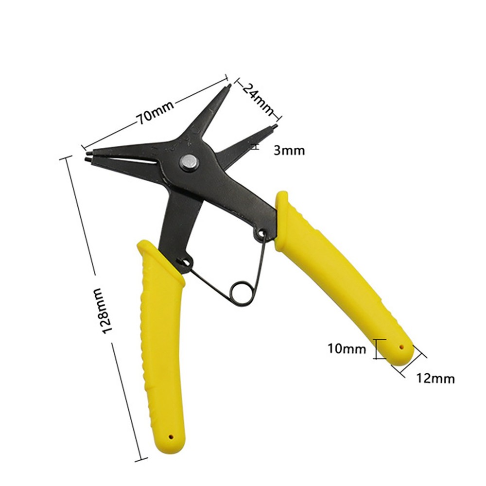 Circlip Pliers Internal External 2 in 1 Snap Ring Plier Combination Spring