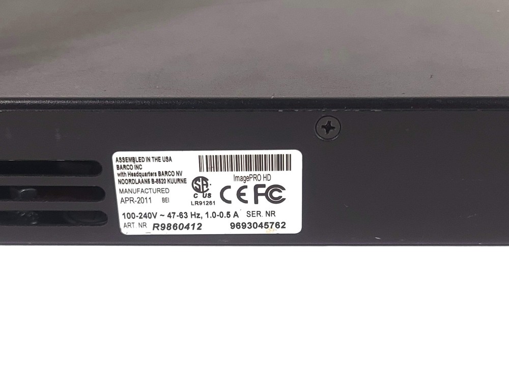 Barco R9860412 ImagePro HD Multi-Format Processor(C2023-34)