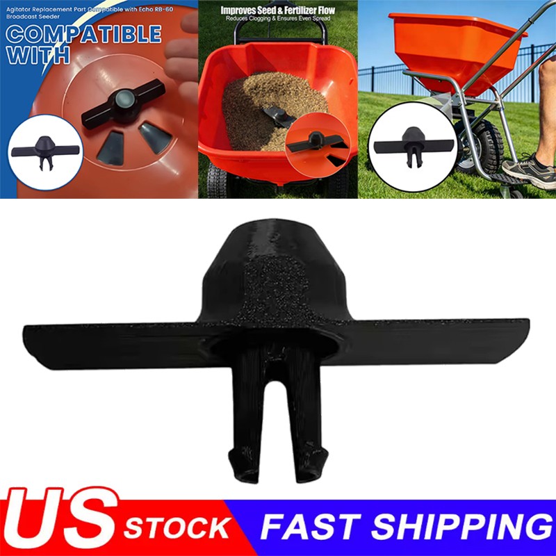 For Echo RB-60 Agitator / Upgraded To Improve Spread Width