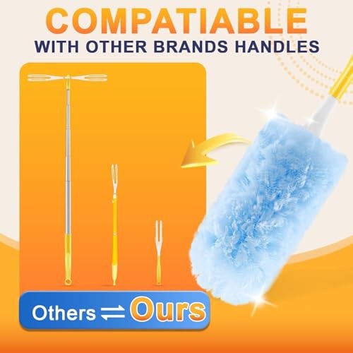 Pack Duster Refills for Swiffer Duster,Disposable Dusters Kit for Cleaning 50