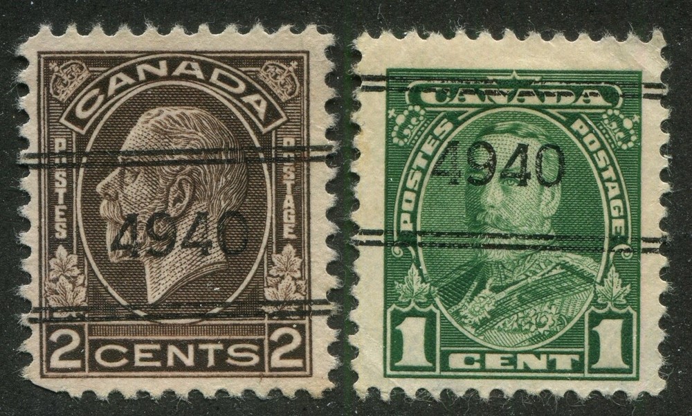 Canada Precancel "WINDSOR" 4-196, 4-217