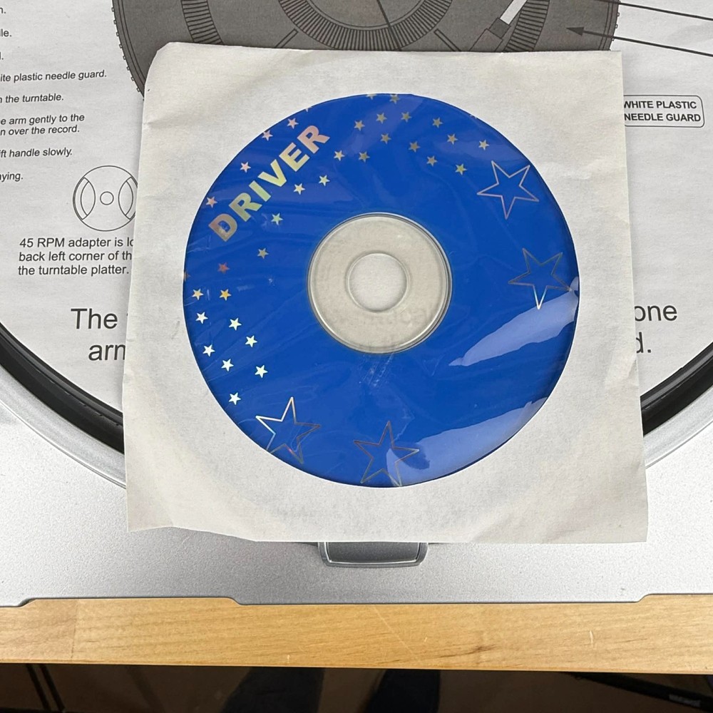 USB Turntable Vinyl Record Player It Innovative Technology Record to Computer