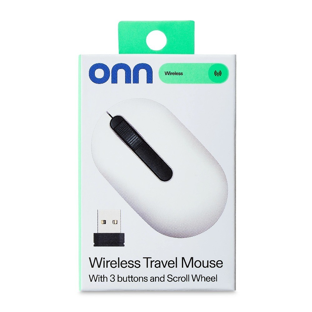 Wireless Travel Mouse Portable 3 Button Optical USB Computer Mice with Scroll