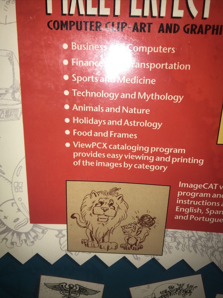 CD-ROM Pixel Perfect Graphics Computer Clip Art IBM Compatible New Software