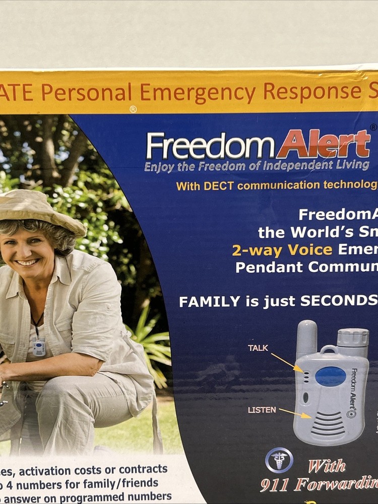 LogicMark 35911 Freedom Alert Emergency System DECT Technology