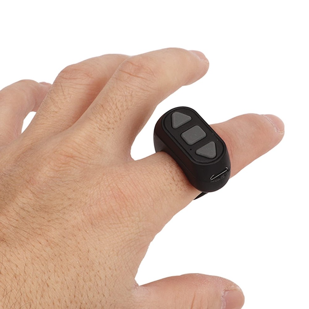 Page Turner, Bluetooth Remote Control Page Turner TikTok Remote Scrolling Rin...
