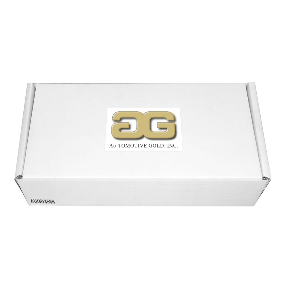 Licensed Gold Rectangular Wave Keychain for Lincoln - AUGD6638