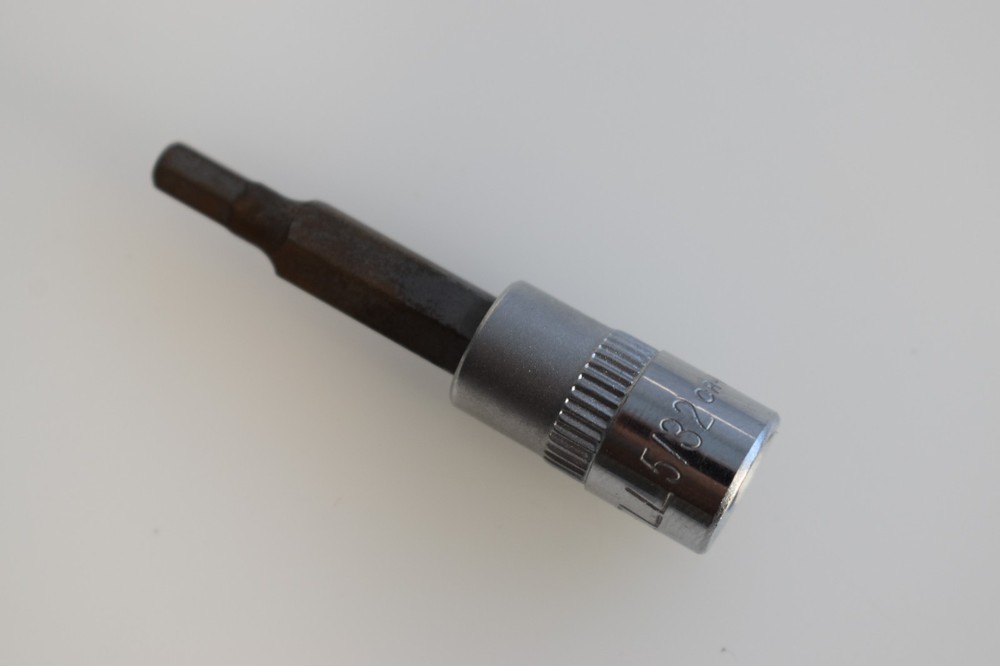 Cornwell Tools CBS5320 5/32" SAE Hex Bit Socket Driver 1/4" Drive Chrome