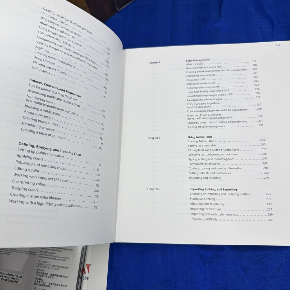 Adobe PageMaker 7.0 for Windows/Macintosh 2 Disc Set with Key Code