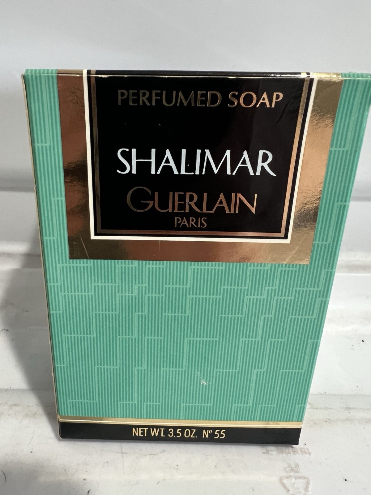 Shalimar Guerlain Paris Perfumed Soap-Savon De Toilelette WT 3.5 OZ. No 55 RARE
