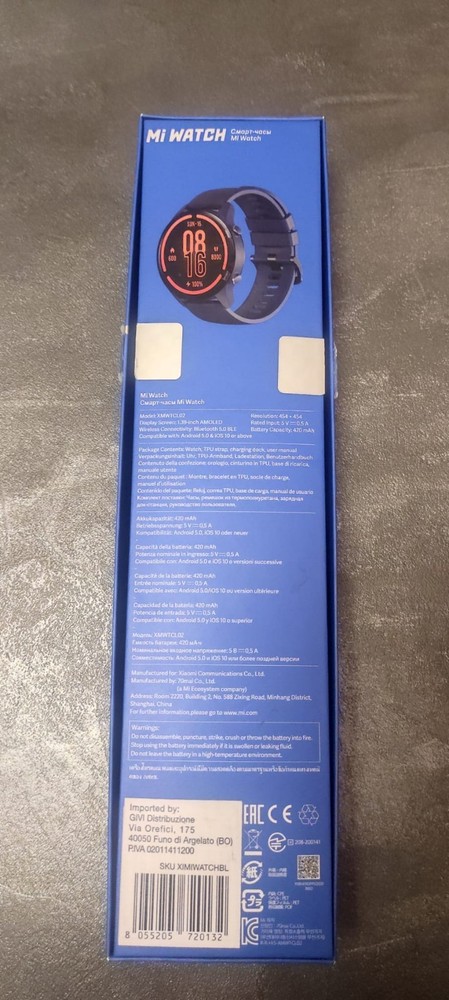 Mi Watch Model XMWTCL02