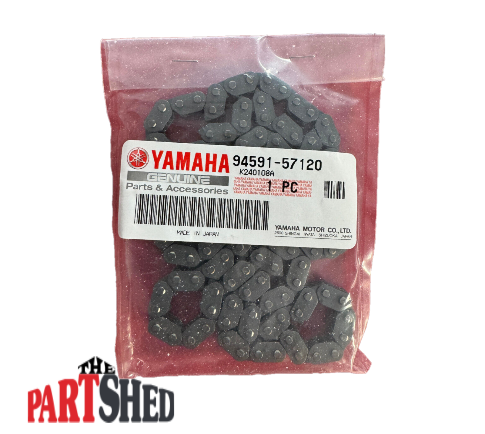 OEM Yamaha Cam Timing Chain 94591-57120-00 YFZ450R 450X ATV (2009-2024)
