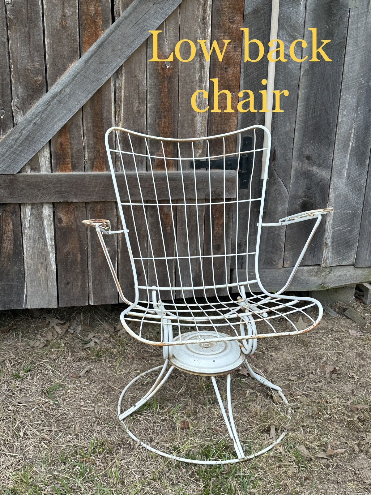 Cushion Pattern for Vintage Homecrest Low Back (Butterfly) Chair