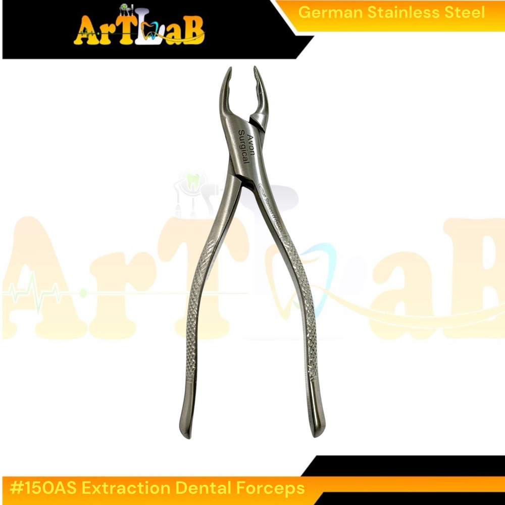 Split Beak Serrated Jaw Extraction Forceps #150AS Universal Upper Extrations