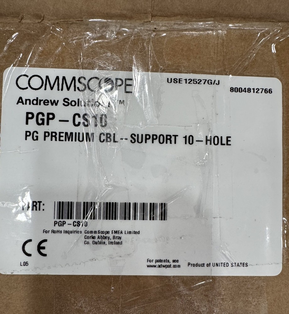 Commscope PGP-CS10 PG PREMIUM CBL SUPPORT 10 HOLE