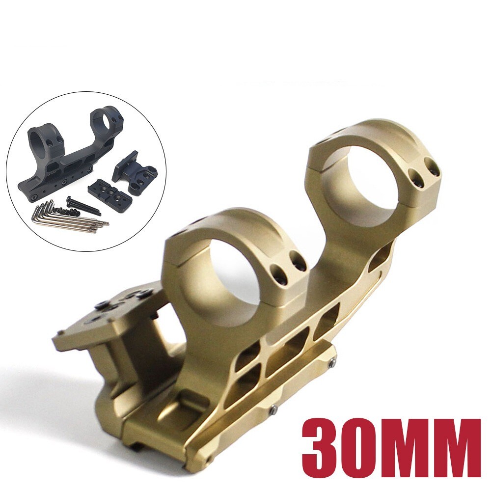 2.05inch installation LPVO sight installation 30mm with offset base adapter