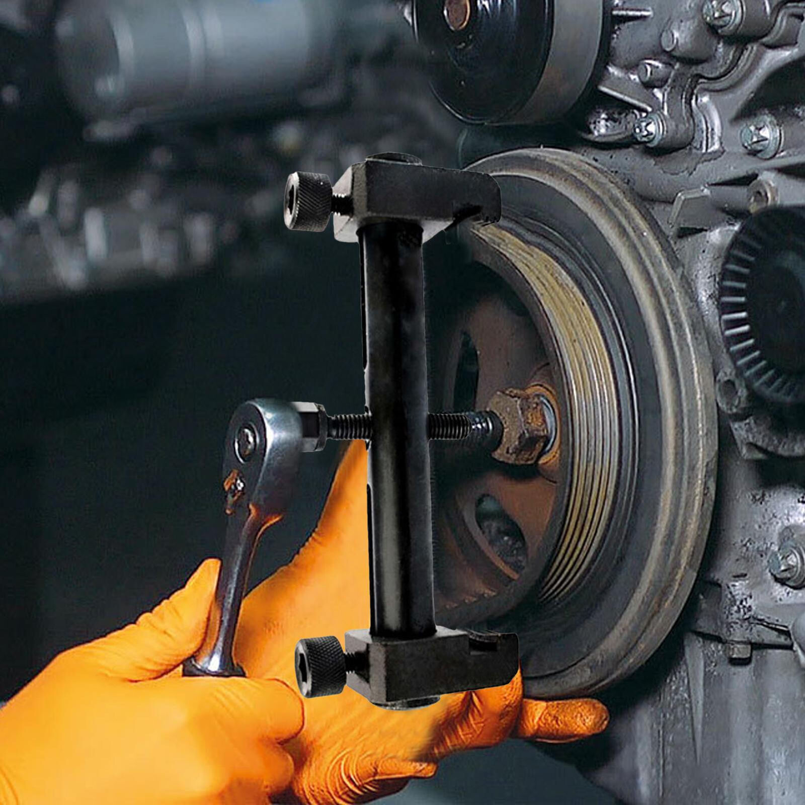 New 35mm -165mm Universal puller For Ribbed Drive Pulley Crankshaft Tool Remover