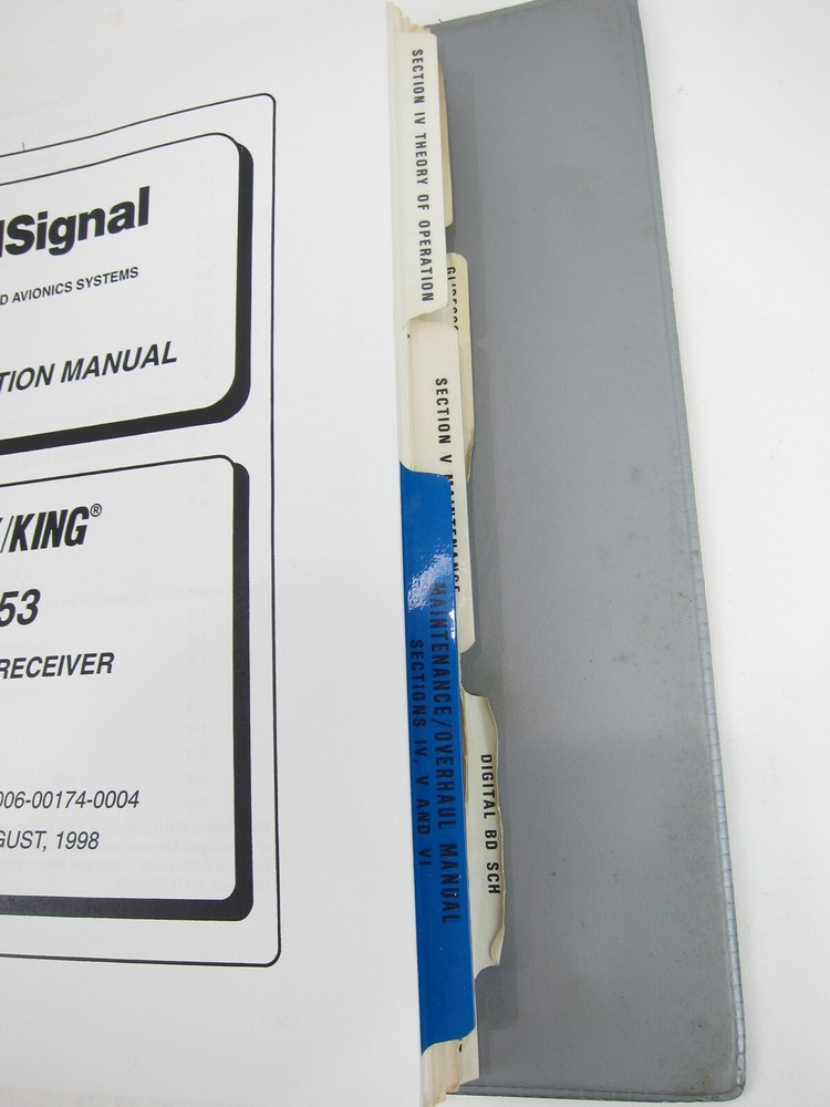 Bendix King Maintenance Installation Manual KN 53 Navigation Receiver