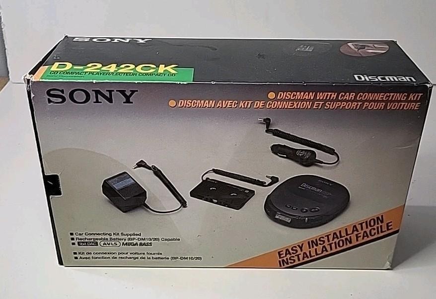 Sony D-242CK Discman Portable CD Compact Player