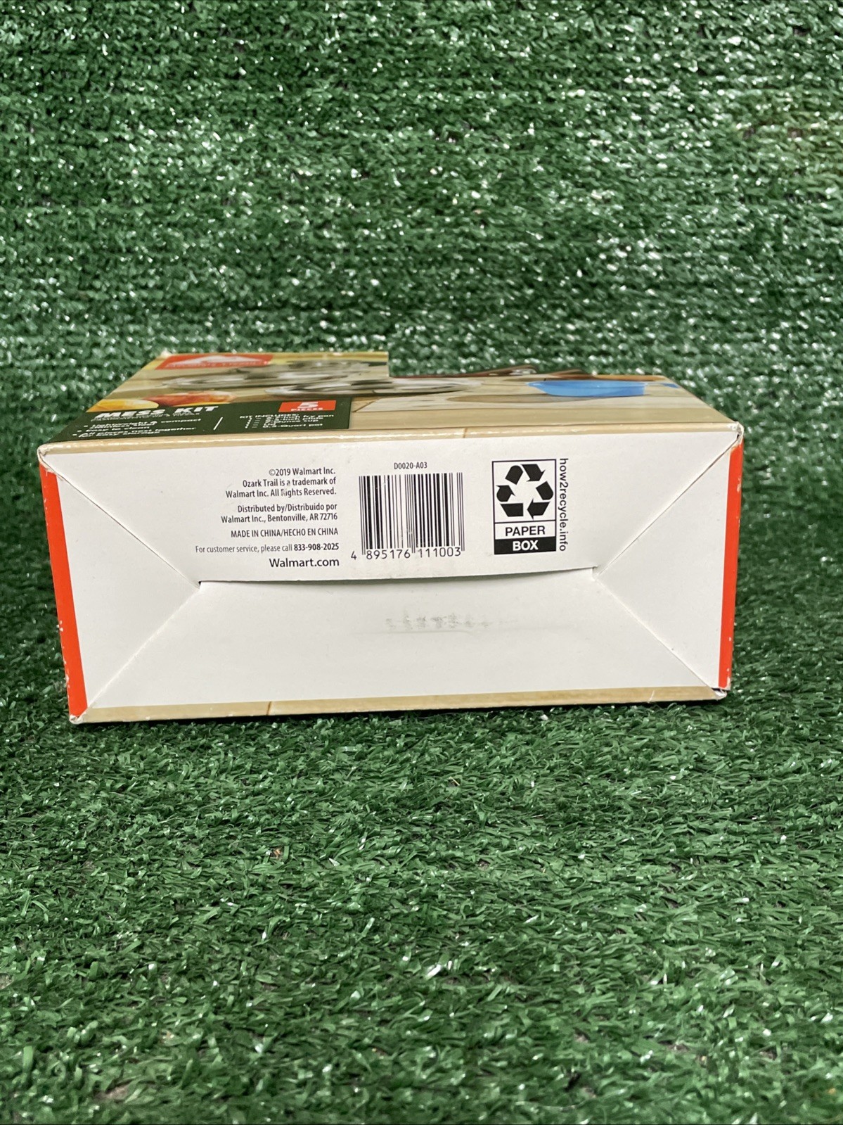 Ozark Trail Stainless Steel 5 Piece Camping Mess Kit Outdoor Cooking Compact