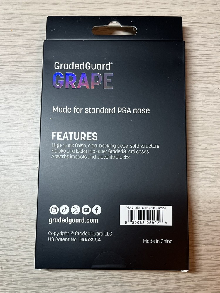 GradedGuard PSA Guard Protector Grape Limited Edition NEW SEALED