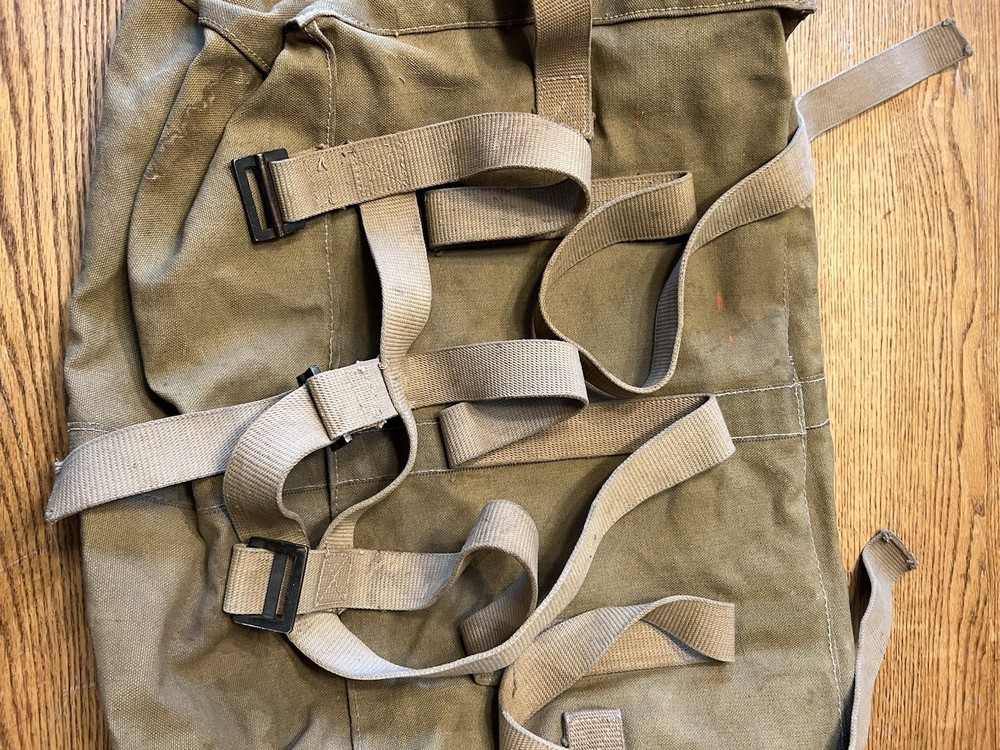 WW1 Unit Marked Canvas Squad Bag