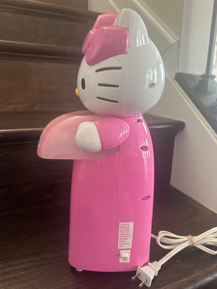 Hello Kitty Pink Electric Hot Air Popcorn Maker Machine