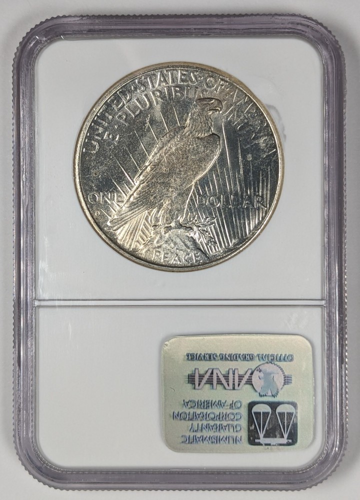 1925 S Peace Silver Dollar NGC MS63