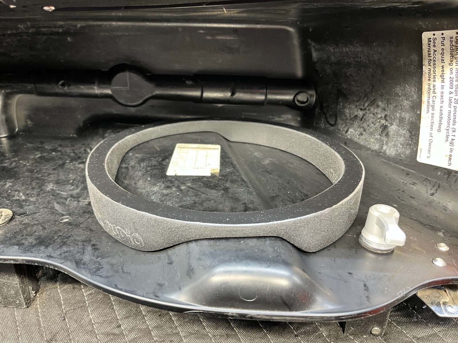 Harley Saddlebag 10" Speaker Rings (Fits 1998-Present)