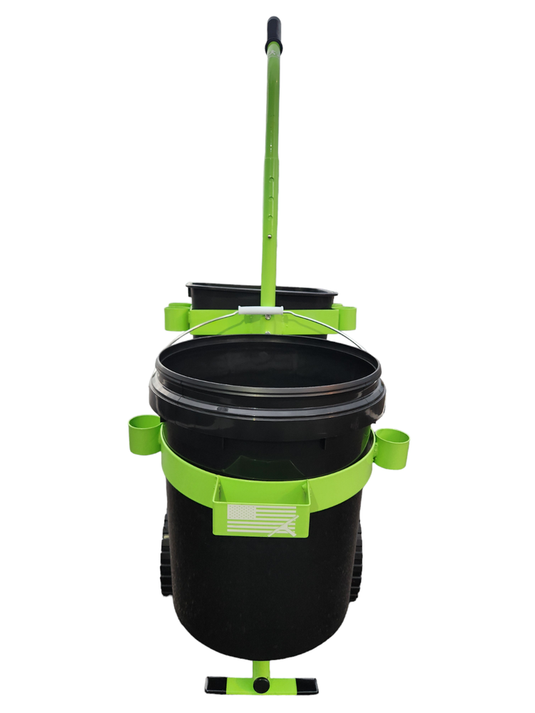 Waterboy window cleaning tool cart Green