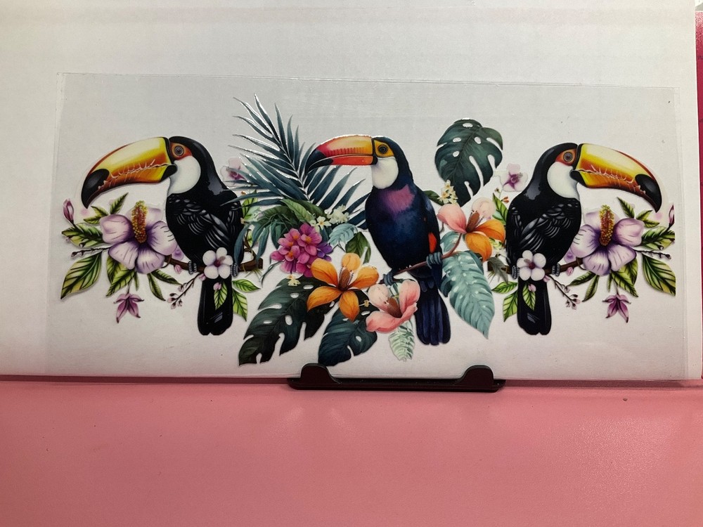 UvDtf Bird Theme Wraps
