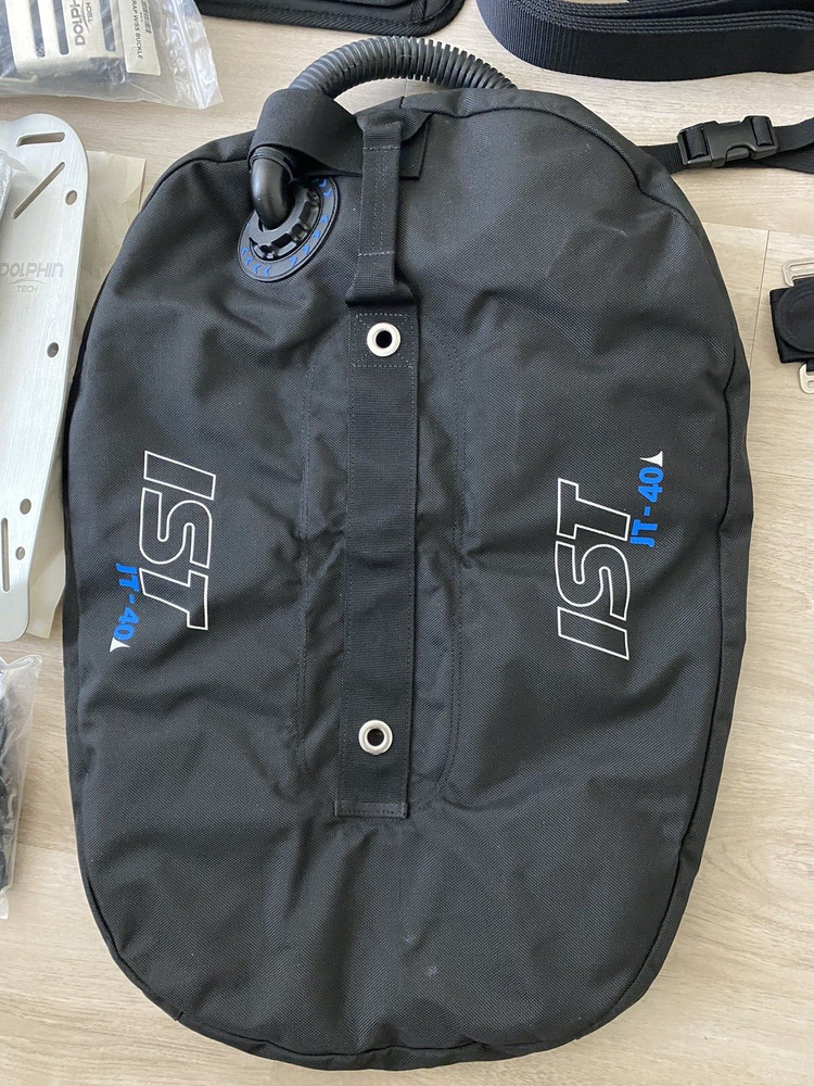 IST Dolphin Tech Basic Single Tank, Single Bladder BCD, Aluminum Backplate