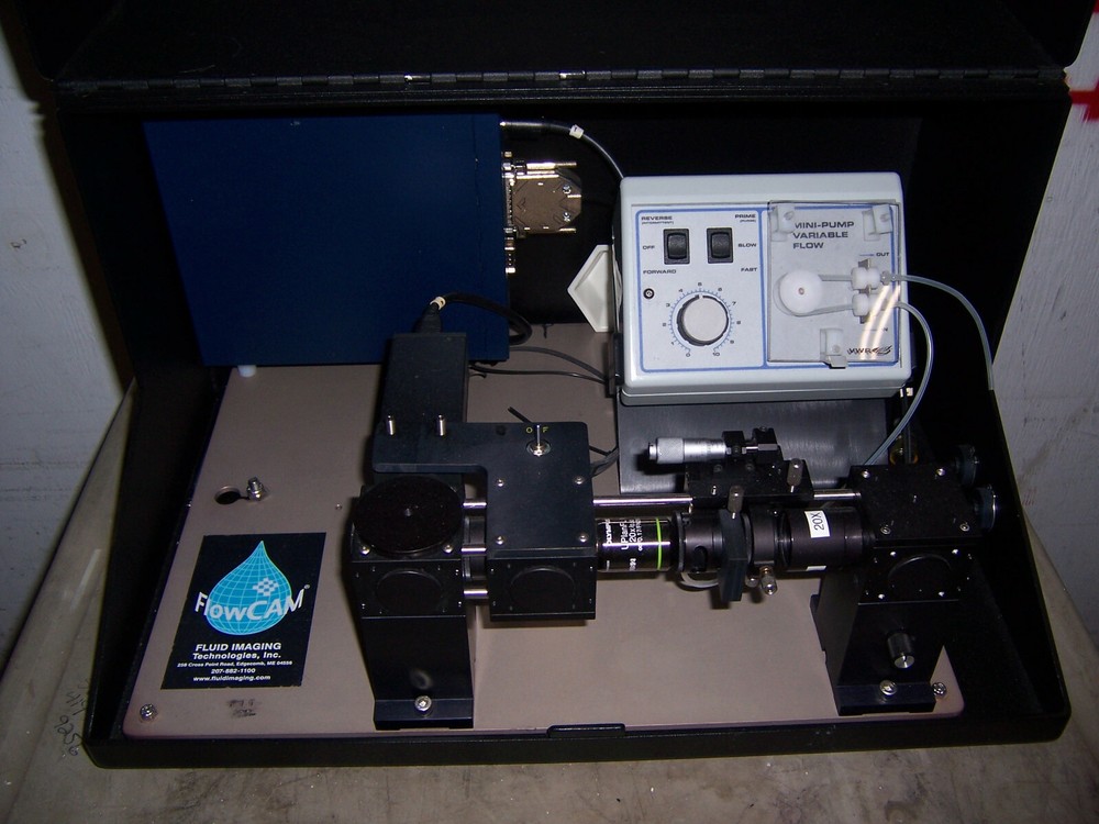 13464 flowcam bench top fluid imaging technology olympus 20x uplan lens