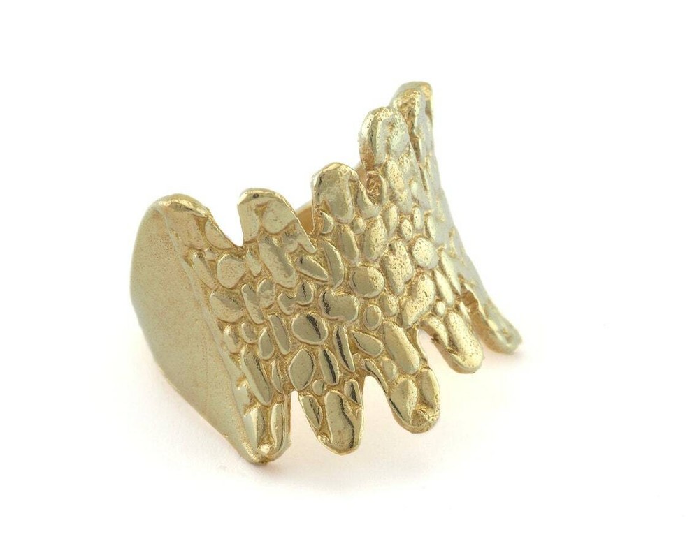 Adjustable Ring 19mm Raw brass (18mm 8US inner size) 3296 ring20