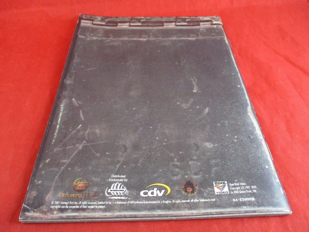 Sudden Strike PC Game "Marching Orders" Instruction Manual Booklet ONLY