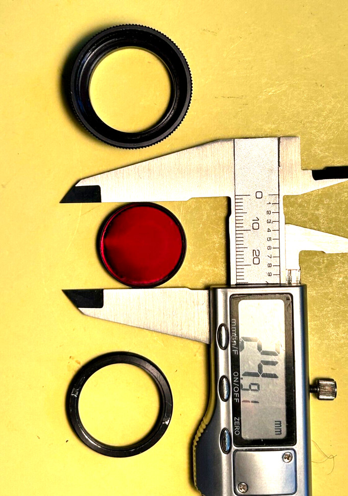 Lens Mount for 1" diameter optics with filter