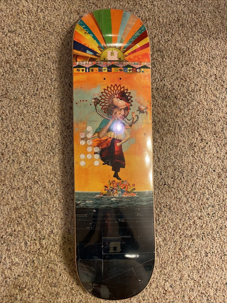 Strangelove skateboard deck Dave Carnie Garbage Patch Kid 8.25