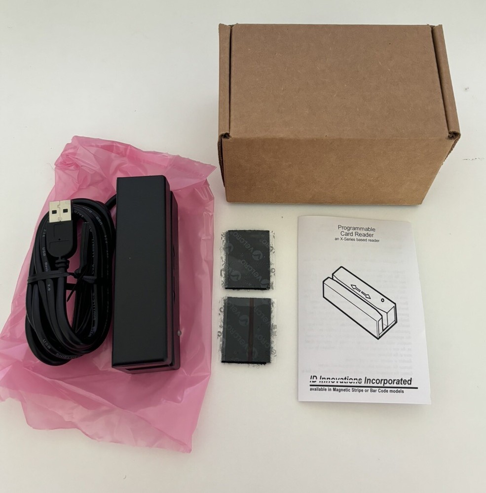 NEW ID Innovations Programmable Card Reader Model VMU-B2-6M NIB USB