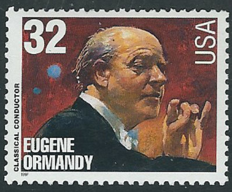 Scott #3161...32 Cent...Composers/Conductors...Ormandy...4 Stamps