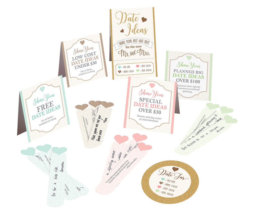 Date Suggestion Kit (Jar Not Included)