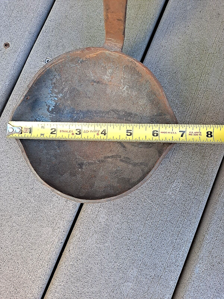 Vintage Large Iron Ladle Blacksmith NOS