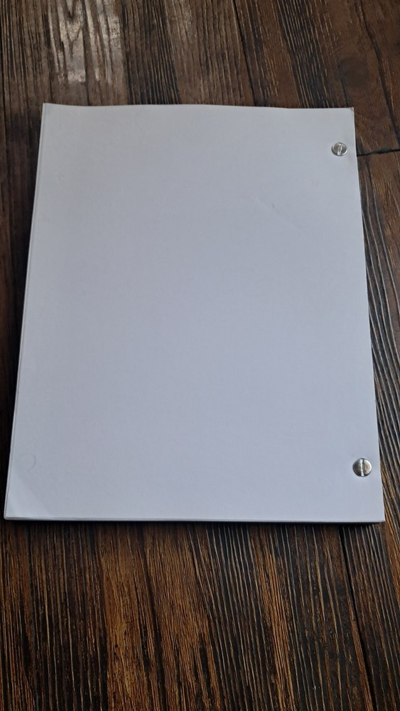 Chocolat: A Screenplay (Wrappers / Brads) Original Script