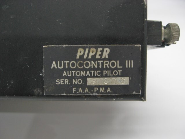 Piper Autocontrol III Automatic Pilot - Core