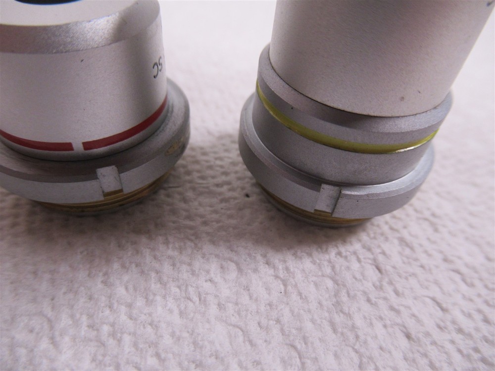 Nikon SC Microscope 10x and 4x Objective Lenses 160mm