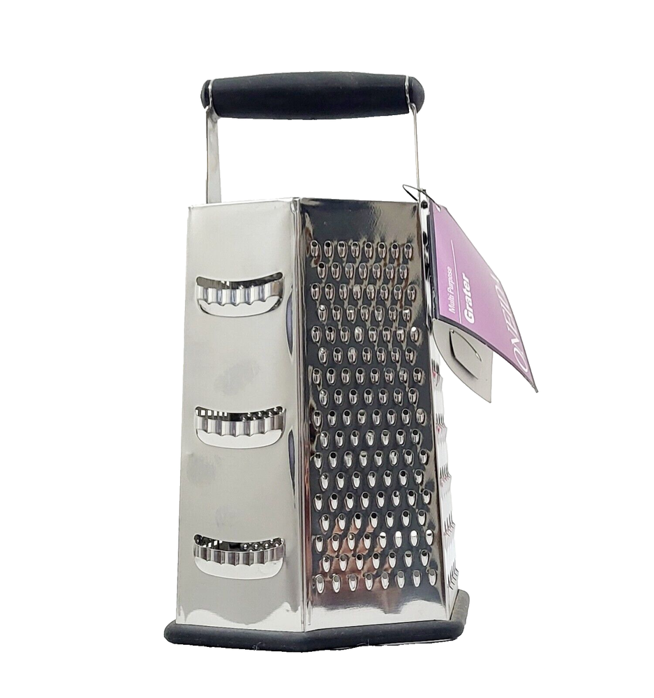Oneida Stainless Steel Multi Purpose Grater 6 Sided