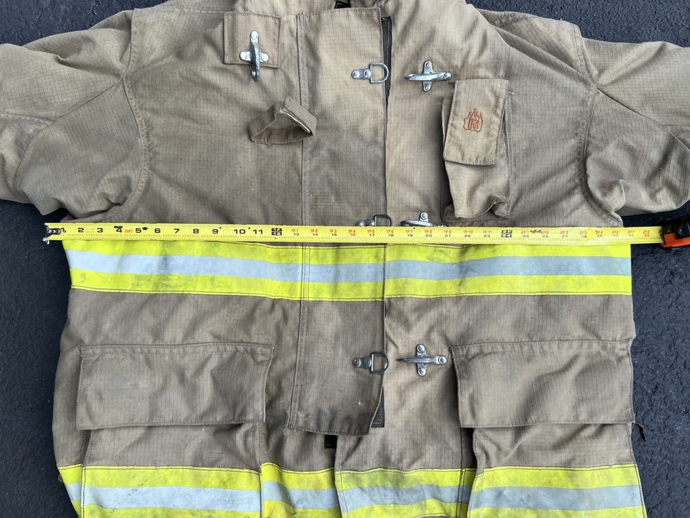 AUTHENTIC FIRE MASTER Firefighter TURN OUT JACKET 2005 Size 56R