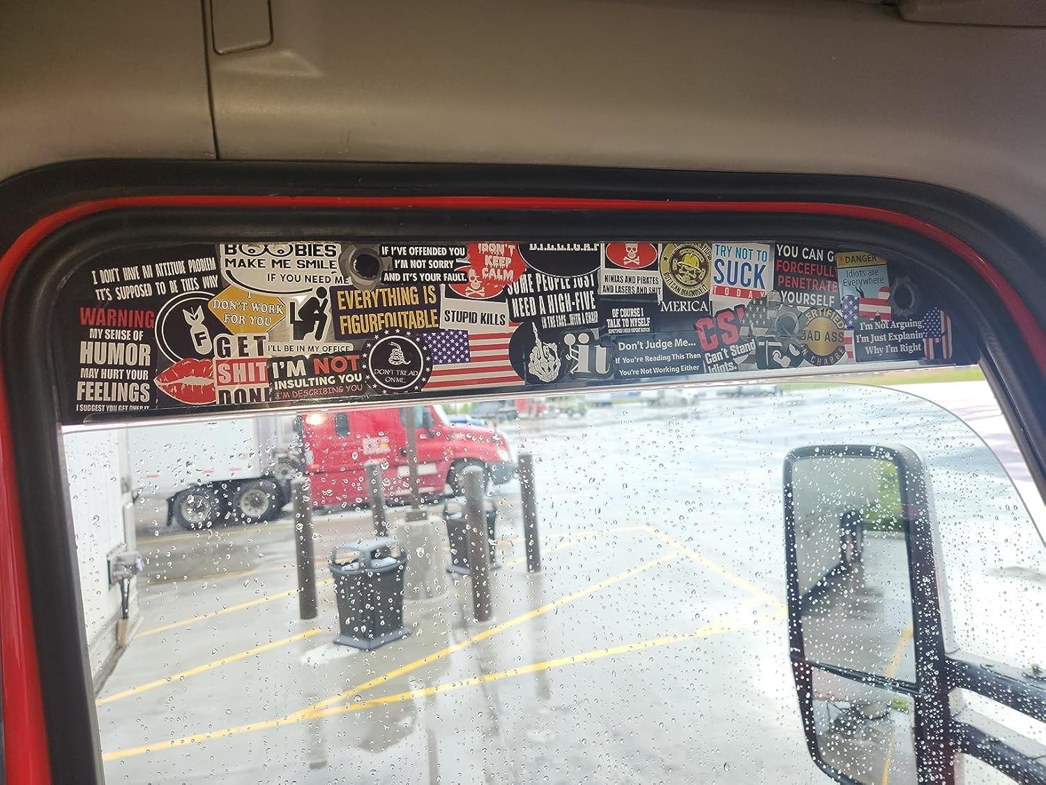 Funny Stickers for Adults - 100PCS Hard Hat 2-5 inch, Multicolor